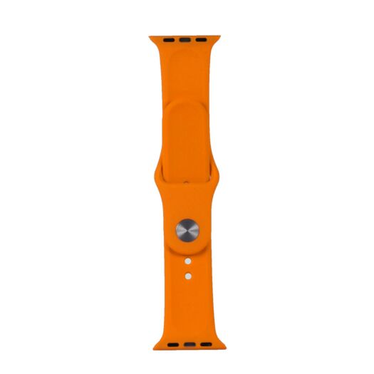 Ремінець Silicone Apple Watch 38mm Orange (13) 01133