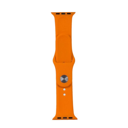 Ремінець Silicone Apple Watch 42/44/45 mm Orange ( 13 ) ( 13 ) 01169