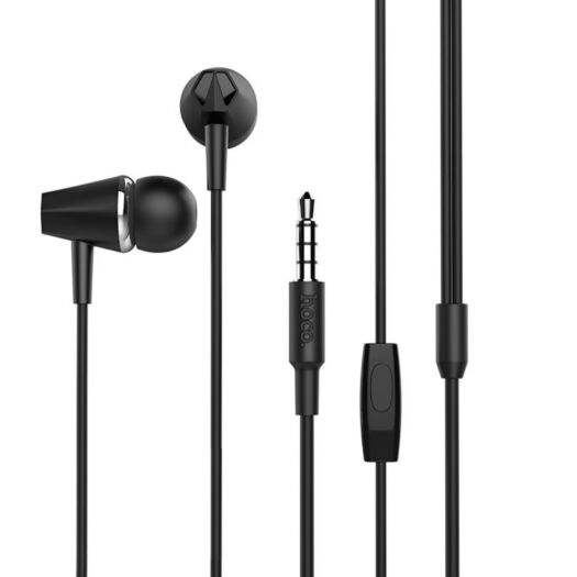 Навушники Hoco M34 honor music universal earphones with microphone Black 01738