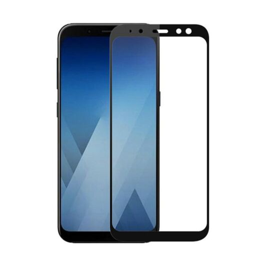 Захисне скло 5D Samsung A6 Plus 2018 Black 01913