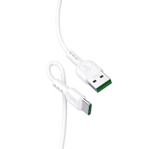 Кабель Hoco X33 Type-C 5A Surge charging data cable White 02851