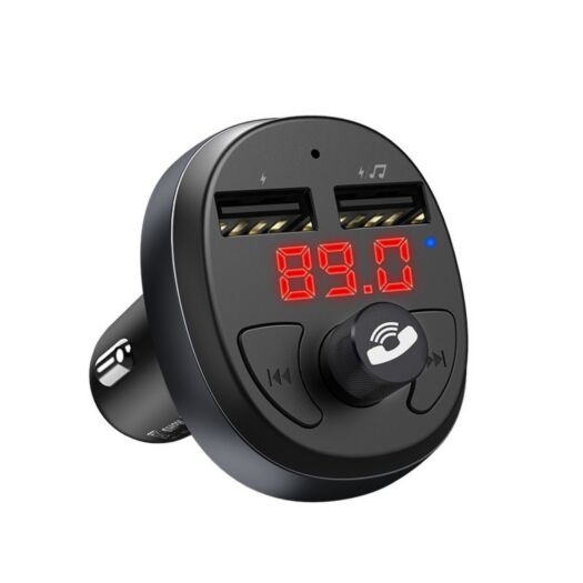 FM-трансмиттер Hoco E41 In-car audio wireless FM transmitter Black 02857