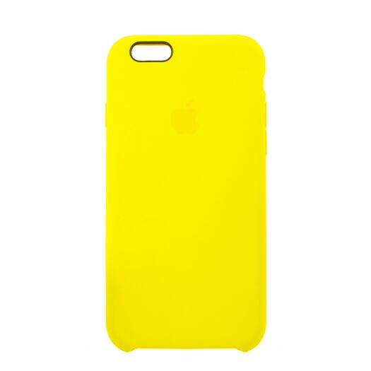 Чехол Silicone Case iPhone 6 Plus/6S Plus Copy Light Yellow (55) 03207