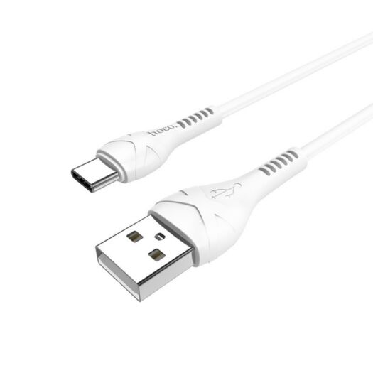 Кабель Hoco X37 Cool power charging data cable for Type-C White 03419