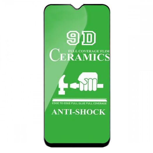 Защитное стекло гибкое Ceramic для Samsung M20 Black 04457