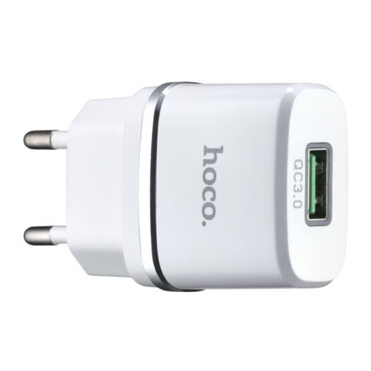 МЗП Hoco C12Q Smart QC3.0 charger ( EU ) White 04786