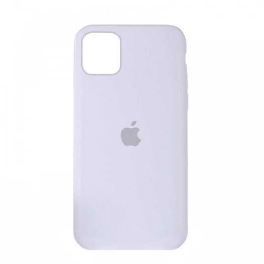 Чехол Silicone Case Full Cover iPhone 11 Copy White (9) 05444