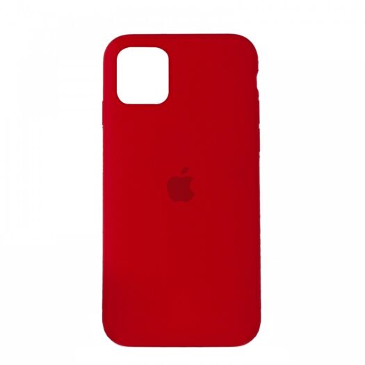 Чехол Silicone Case Full Cover iPhone 11 Copy Red (14) 05449