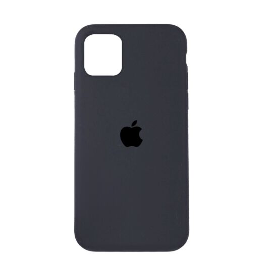 Чохол Silicone Case Full Cover iPhone 11 Copy Dark Grey ( 15 ) 05450