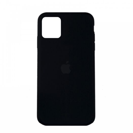 Чехол Silicone Case Full Cover iPhone 11 Copy Black (18) 05453