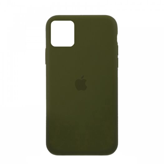 Чехол Silicone Case Full Cover iPhone 11 Copy Atrovirens (54) 05483