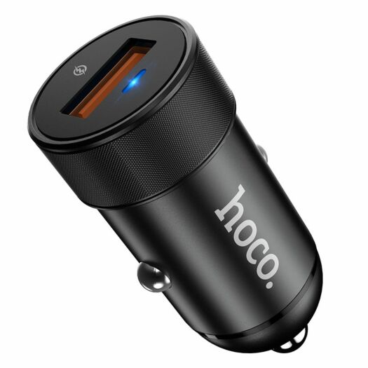 АЗП Hoco Z32A Flash power Fully compatible car charger Black 05700