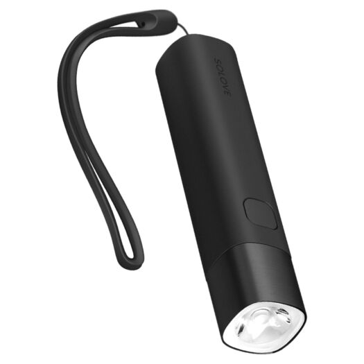 Фонарик SOLOVE Portable Flashlight Mobile Power X3S TYPE-C Interface 3000mAh Black 06507