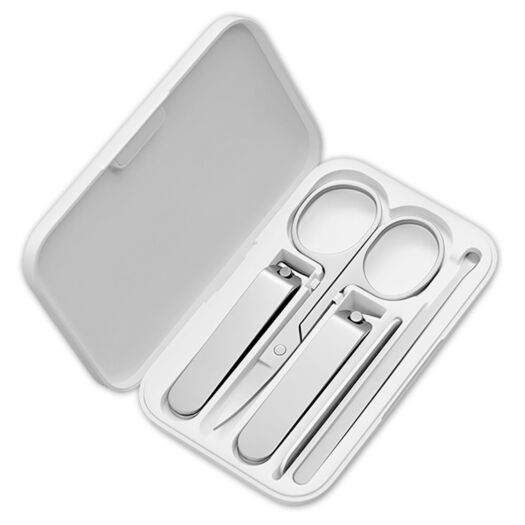 Манікюрний набір Xiaomi MIjia Splash-Proof Nail Clippers Set Version 5 in 1 Silver ( DZN4015CN ) 06576