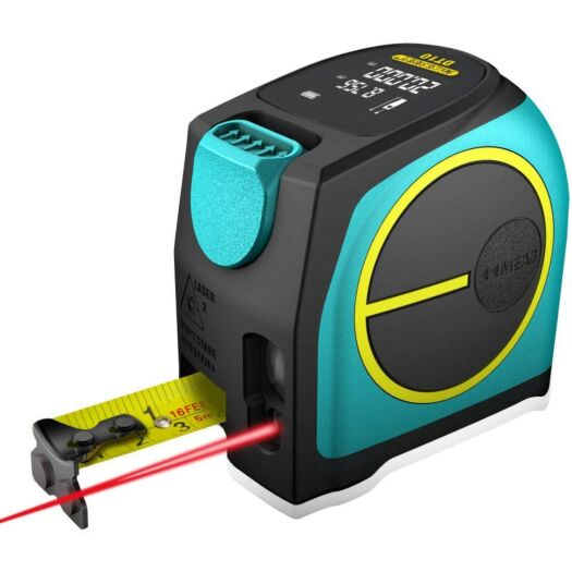 Рулетка Mileseey DT10 Laser Tape Measure 2-In-1 Grey Blue  06615