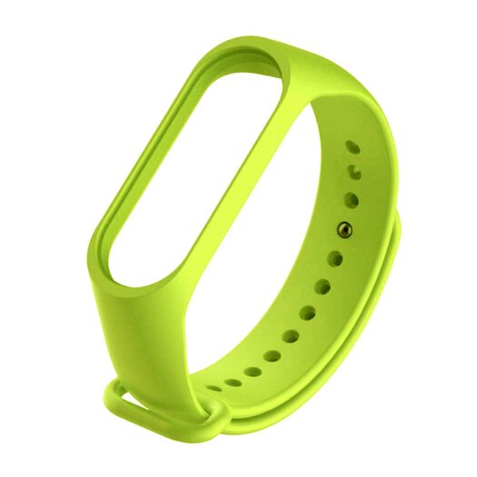 Ремінець Silicone Mi Band 3/4 Lime ( 6 ) 06675