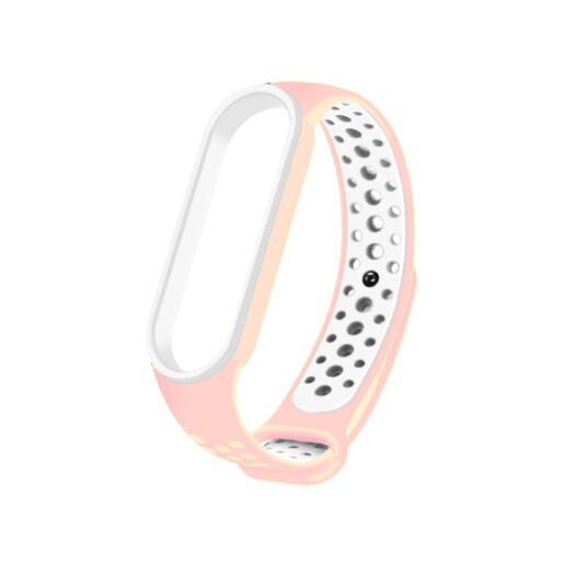 Ремешок Nike Sport Mi Band 5/6 Light Pink White (7) 06782