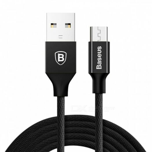 Кабель Baseus Yiven Cable USB to Micro 1m Black 07028