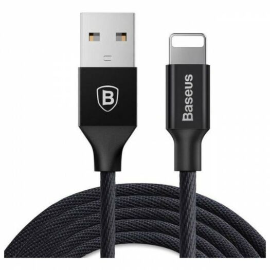 Кабель Baseus Yiven Cable For Apple 1.2M Black (CALYW-01) 07032