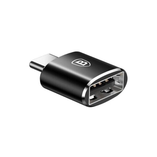 Адаптер Baseus USB Female To Type-C Male Adapter Converter Black (CATOTG-01) 07034