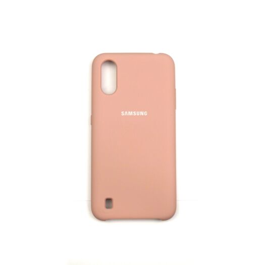 Чохол Jelly Silicone Case Samsung A01 Pink Sand ( 19 ) 07667