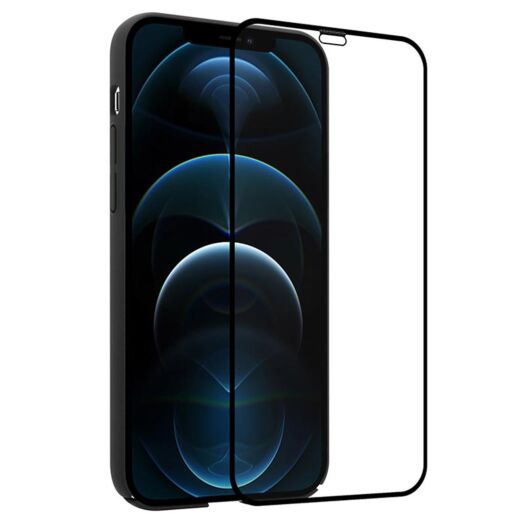 Захисне скло Ceramic iPhone 12 Pro Max Black 09072