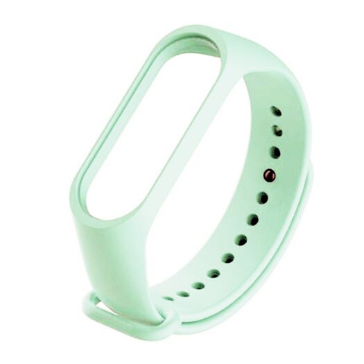 Ремешок Silicone Mi Band 5/6 Light Mint (35) 09583