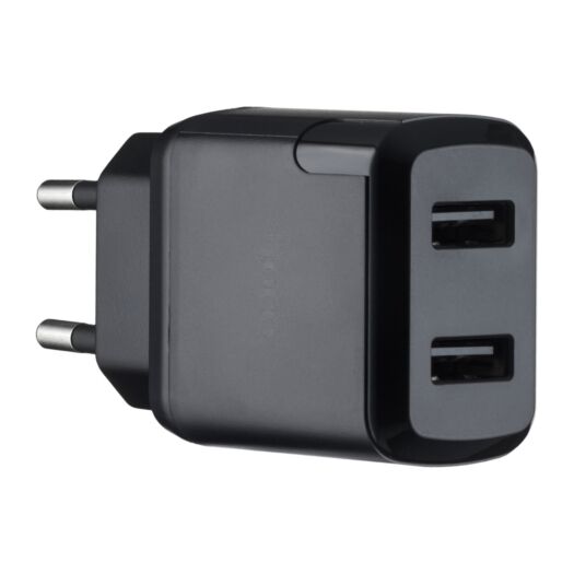 МЗП Hoco N7 Speedy dual port charger ( EU ) Black 09853