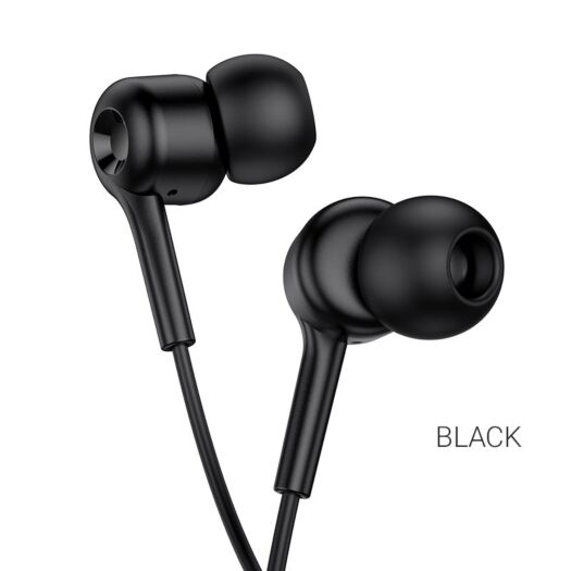 Навушники Hoco M82 La musique universal earphones with mic Black 09865