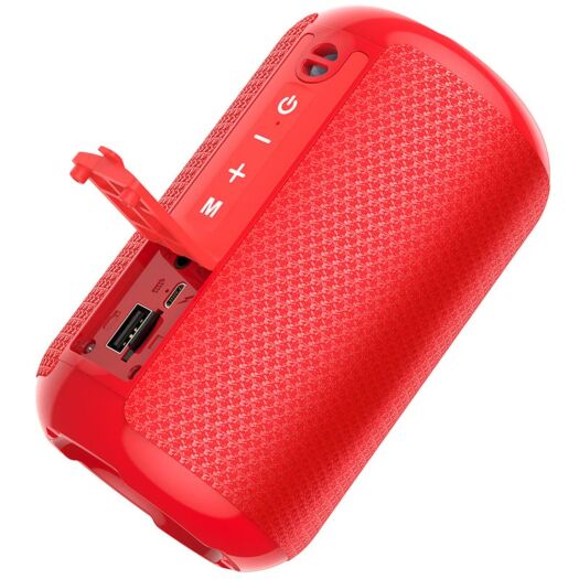 Портативная Bluetooth-колонка Hoco HC1 Trendy sound sports wireless speaker Red 09884