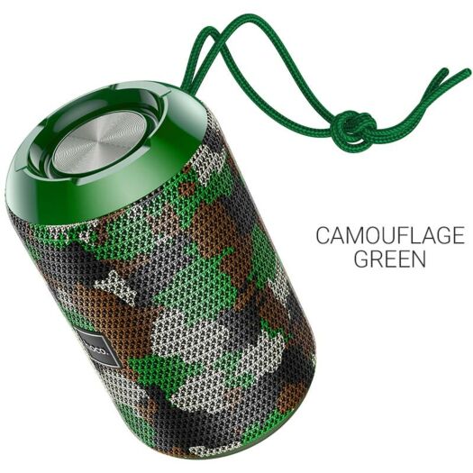 Портативна Bluetooth-колонка Hoco HC1 Trendy sound sports wireless speaker Camouflage Green 09887