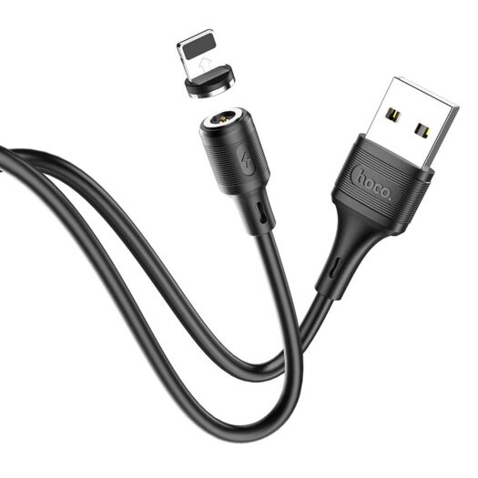 Кабель Hoco X52 Sereno magnetic charging cable for Lightning Black 10064