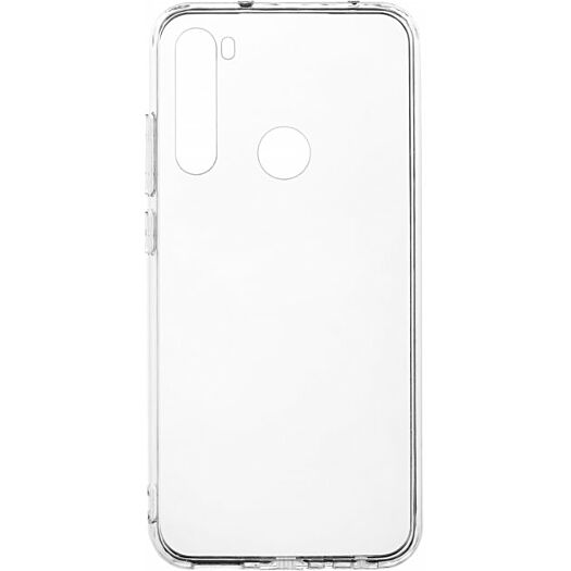Чехол Silicone Case WS Xiaomi Redmi Note 8/Note 8 2021 Прозрачный 10565