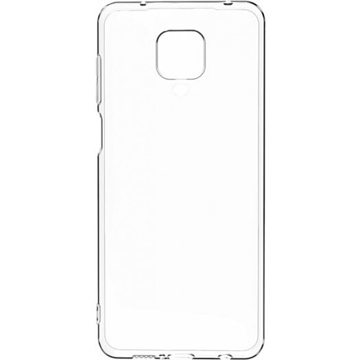 Чохол Silicone Case WS Xiaomi Redmi Note 9 Pro/Poco M2 Pro Прозорий 10568