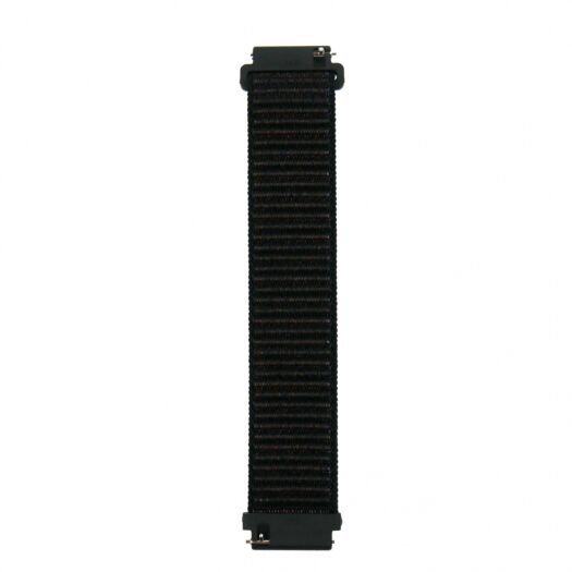 Ремінець Nylon Loop 22 mm для Samsung Watch S3/S4 46mm Black (7) 10598