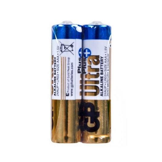 Батарейки GP ULTRA + ALKALINE 1.5V 15AUPHM - 2S2 Лужні, LR6, AA 2 шт. 10621