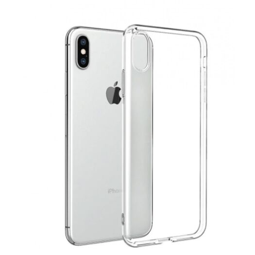 Чехол Silicone Case WS iPhone XS Max Прозрачный 10705