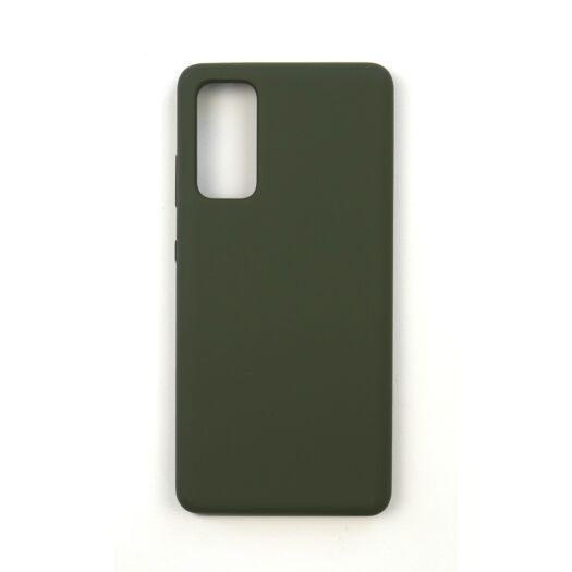 Чехол Jelly Silicone Case Samsung S20 FE Deep Olive (41) 10745