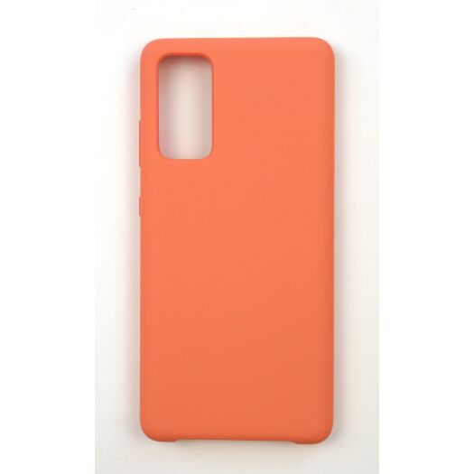 Чохол Jelly Silicone Case Samsung S20 FE Peach Pink (35) 10748