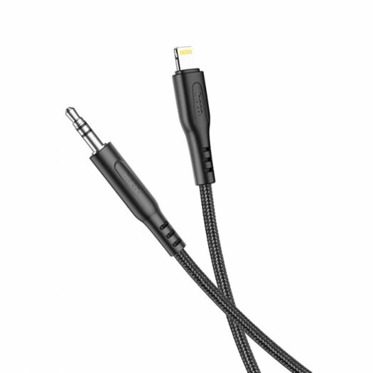 Кабель Hoco UPA18 digital audio conversion cable for Lightning Black 12556
