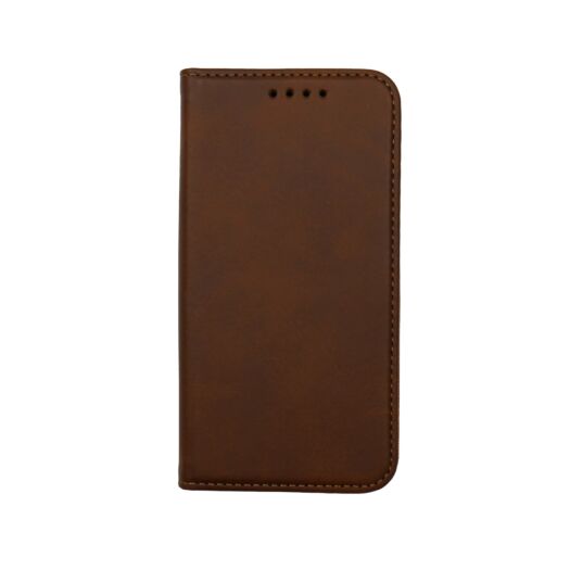 Чехол-книжка Premium Iphone 13 mini Dark Brown 12591