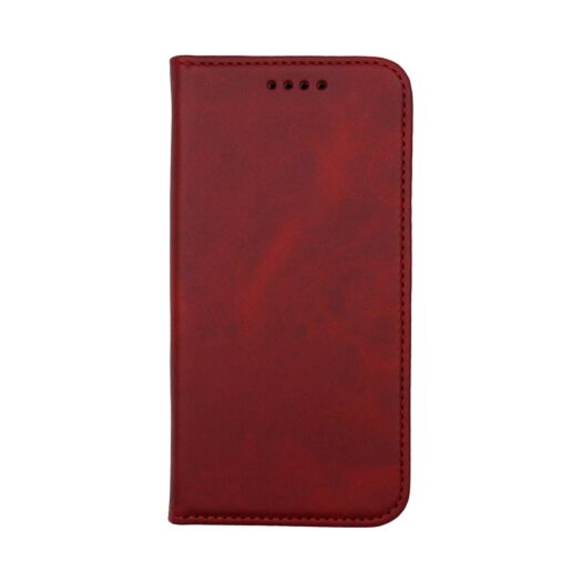 Чехол-книжка Premium Iphone 12/12 Pro Dark Red 12597