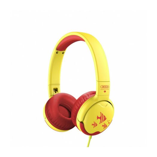 Навушники XO EP47 Kids Study Wired Headphone Yellow 13044