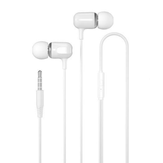 Наушники XO EP31 Music Earphone 1.2M White 13052