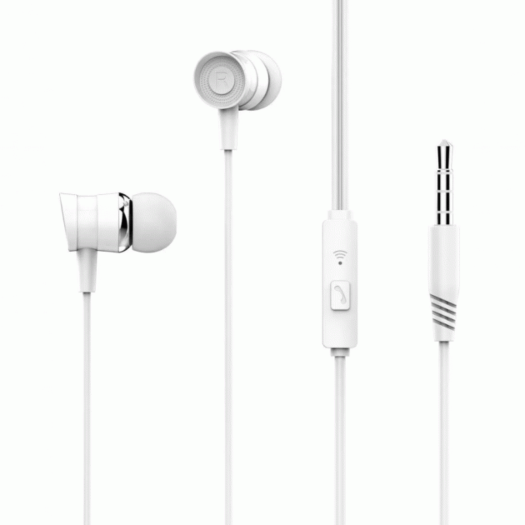 Наушники XO EP20 music earphone White 13059