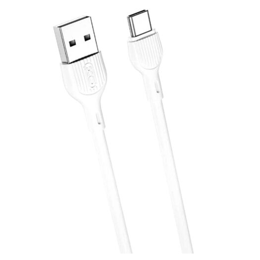 Кабель XO NB200 2.1A USB cable for type - c 2M White 13133