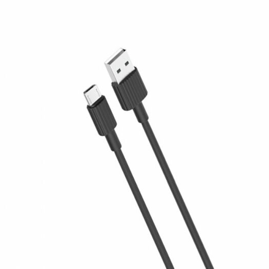 Кабель XO NB156 USB cable for micro Black 13142