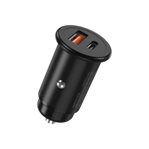 АЗП XO CC38 PD QC3.0 20W Car charger Black 13183