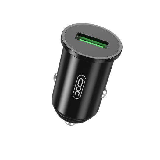 АЗП XO CC35 18W QC3.0 Car Charger Black 13184