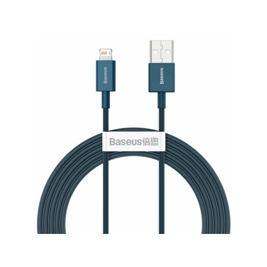 Кабель Baseus Superior Series Fast Charging Data Cable USB to Lightning 2.4A 2m Blue (CALYS-C03) 13614